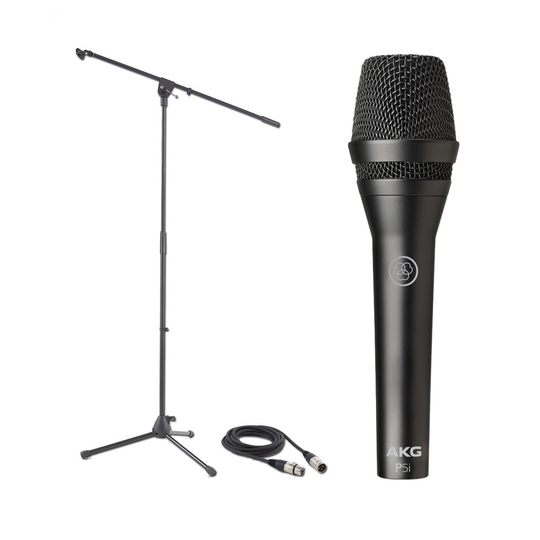 AKG P5i Handheld Microphone with Stand and Cable