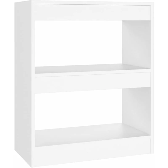 Book Cabinet/Room Divider White 60x30x72 cm Vidaxl White