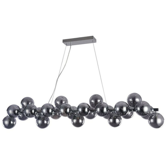 Maytoni Lighting - Dallas Ceiling Pendant Lamp Chrome, 25 Light, G9