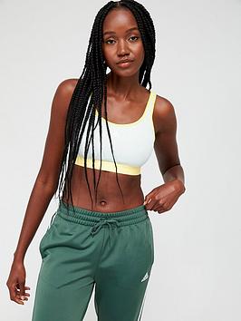 adidas Train HIIT Tailored Move High Support Bra - Light Green, Light Green, Size Xs, Women