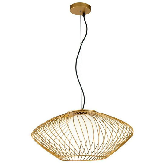 Maytoni Lighting - Plec Cage Ceiling Pendant Lamp Gold, 1 Light, E27