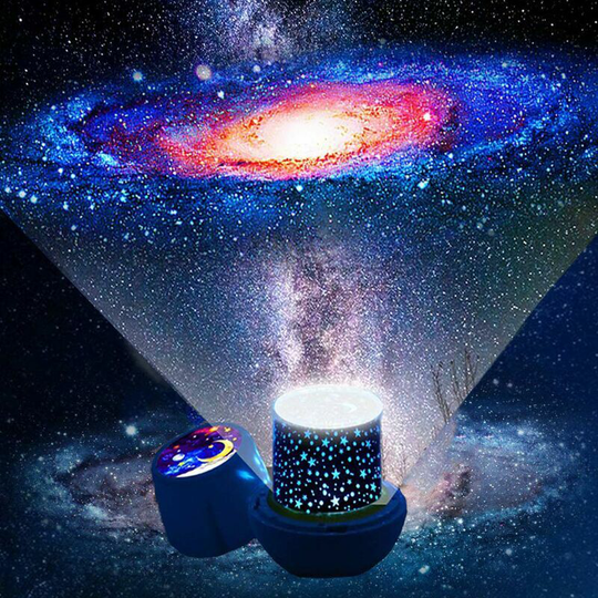 Monly - Night light, starry sky projector, led projector with 360 degree rotation