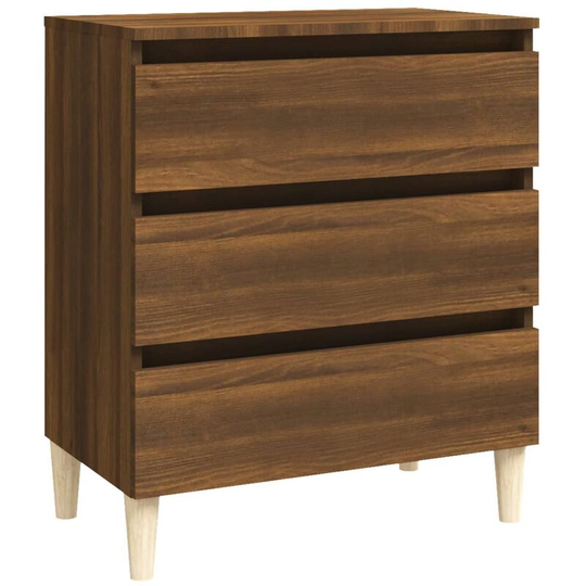 Sideboard Brown Oak 60x35x69 cm Engineered Wood Vidaxl Brown