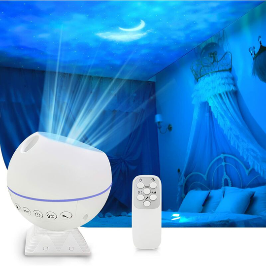 Galaxy Star Sky Projector, Star Projection Night Light, led Ceiling Projection Night Light Nebula Starry Sky Cloud Moon with Remote Control,10