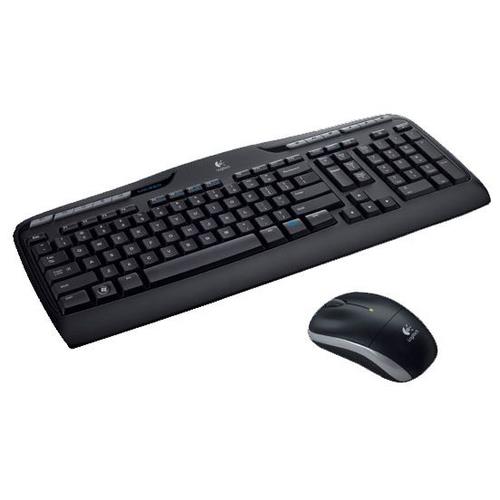 Logitech Wireless Combo MK330 keyboard Mouse included USB QWERTZ Hungarian Black