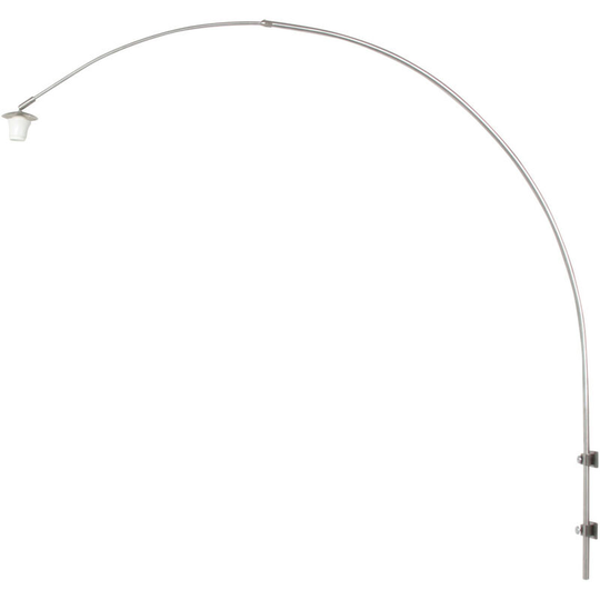 Sienna Lighting - Sienna Sparkled Light Wall Light Steel Brushed