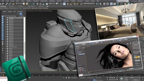 Arabic 3DS MAX 2020 Form Scratch