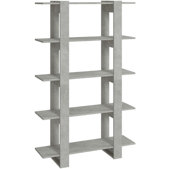 Book Cabinet/Room Divider Concrete Grey 100x30x160 cm vidaXL - Grey