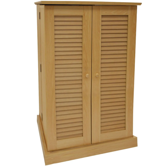 Techstyle Victoria 600 Cd / 250 Dvd / Blu-ray Multimedia Storage Cabinet Beech