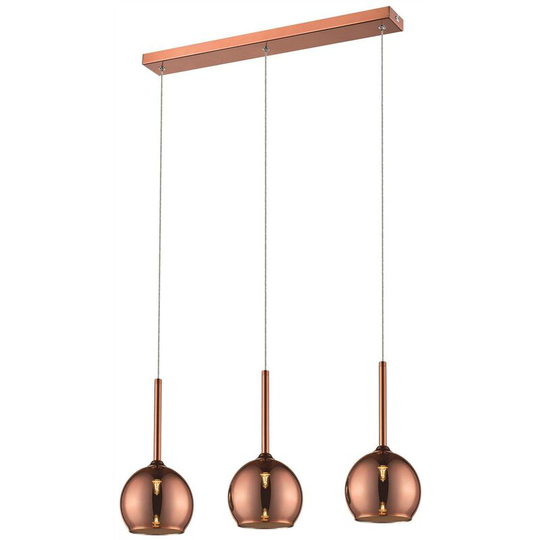Copper Pendant warwick 3 Lights