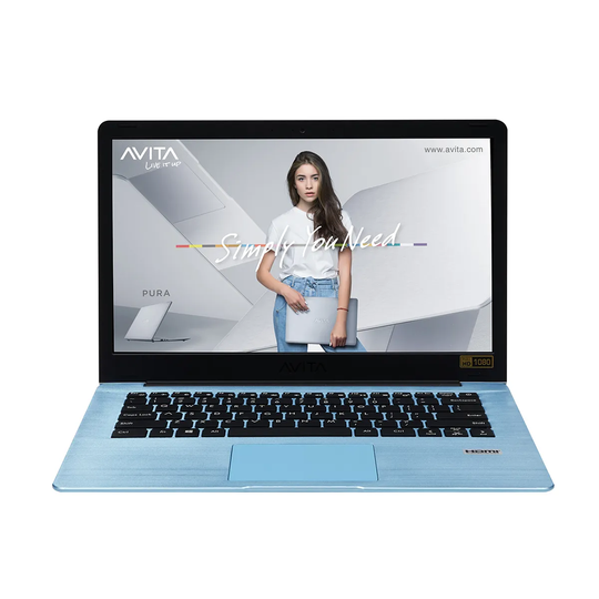 Avita PURA 14 R5 8GB/256GB Laptop - Crystal Blue