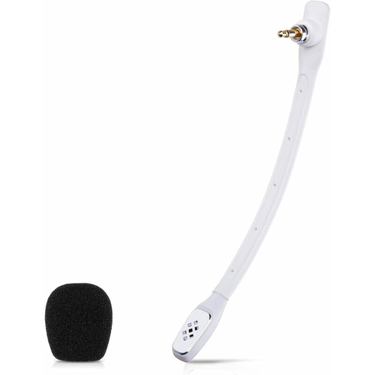 Replacement Gaming Microphone for Logitech-Astro A40 Gaming Headset (White)
