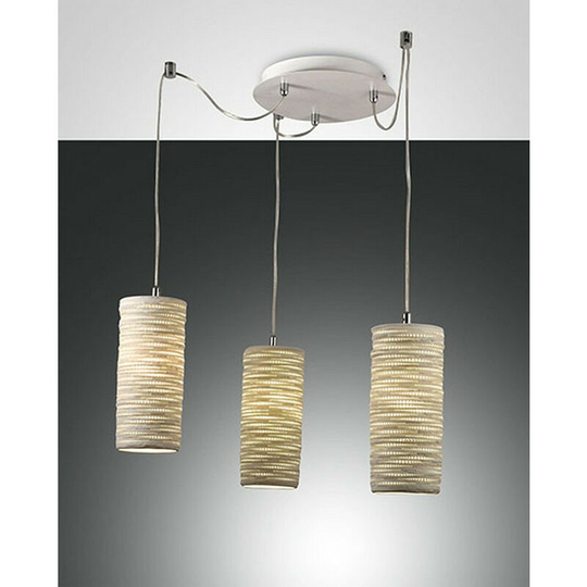 Fabas Luce Lighting - Fabas Luce Marbella Cluster Pendant Ceiling Light White Glass, E27