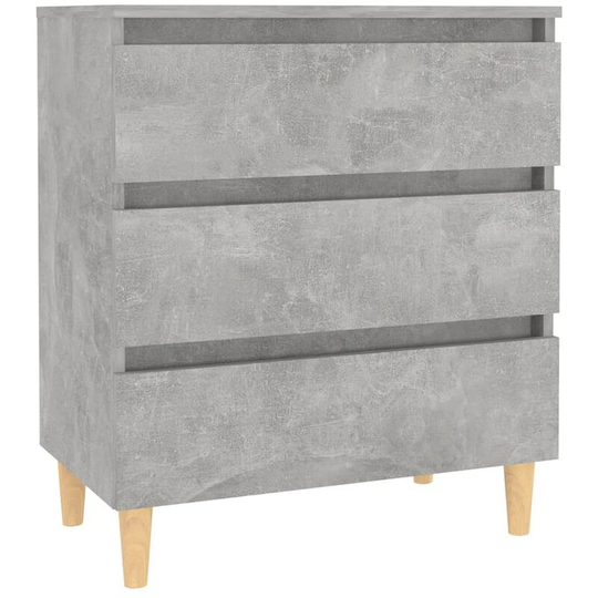 Sideboard Concrete Grey 60x35x69 cm Engineered Wood Vidaxl Grey