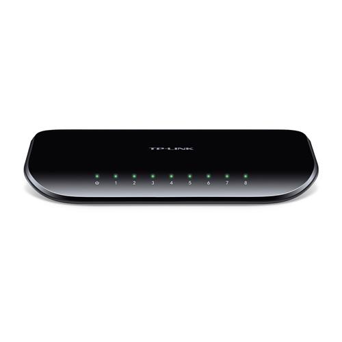 TP-LINK TL-SG1008D network switch Unmanaged Gigabit Ethernet (10/100/1000) Black