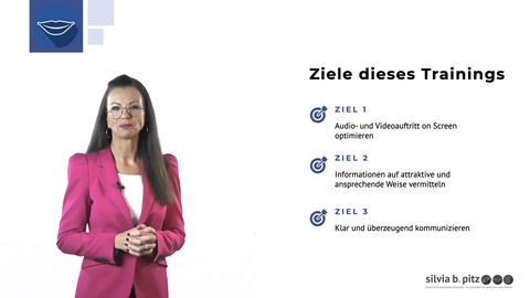 Professionelle Prsentation on Screen