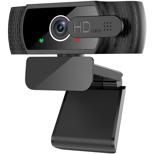 Webcam, 1080p fhd Webcam with Privacy Cover, Plug and Play usb Web Camera for Desktop and Laptop Conferencing, Meeting, Zooming, Skype, Facetime,