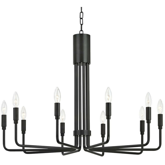 Hudson Valley Lighting - Brigitte 10 Light Large Pendant Old Bronze