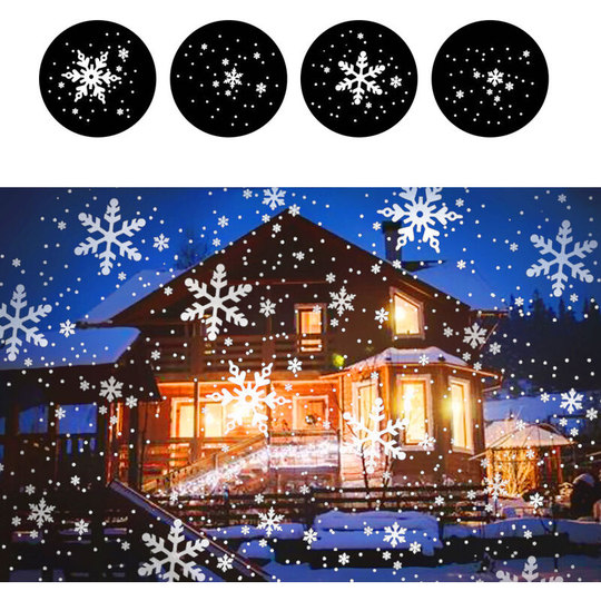 Flkwoh - Christmas snowflake projectors