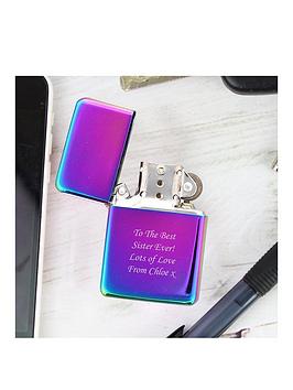 The Personalised Memento Company Personalised Rainbow Lighter