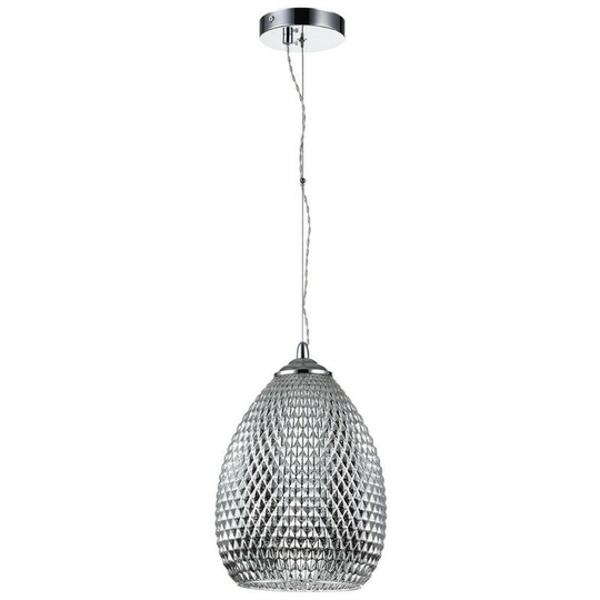 Maytoni Lighting - Moreno Dome Ceiling Pendant Lamp Chrome, 1 Light, E27