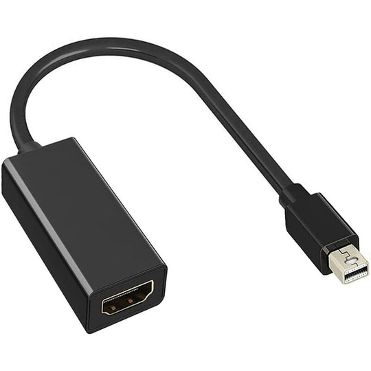 Mini DisplayPort to hdmi Adapter, Thunderbolt to hdmi Converter for MacBook Air/Pro, Microsoft Surface Pro/Dock, Monitor, Projector and More (1 Pack,