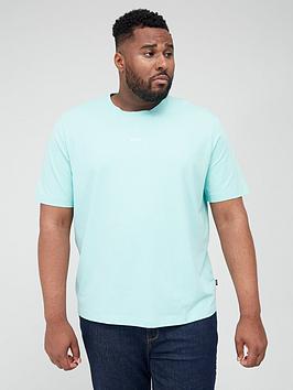 BOSS Tchup Centre Logo T-Shirt - Light Green, Light Green, Size M, Men
