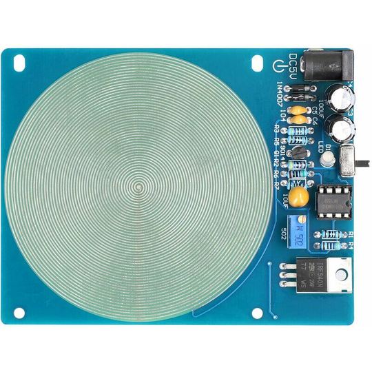 7.83Hz Schumann Waves Resonance Generator Ultra-low Frequency Pulse Audio Resonator USB Interface with Indicator Light ON OFF Function, without outer