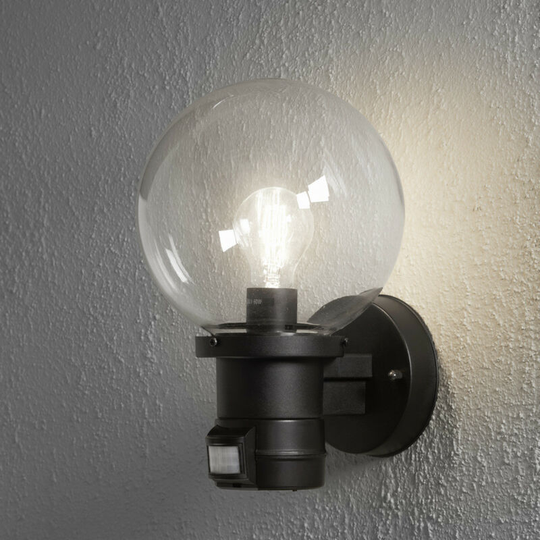 Konstsmide Lighting - Konstsmide Nemi Outdoor Basic Up Light pir Black, IP44