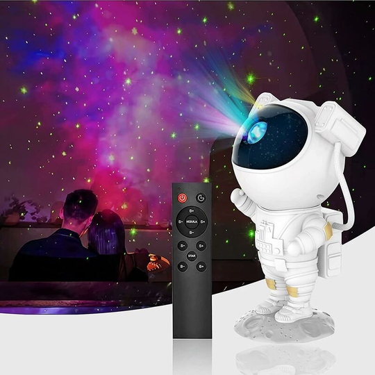 Astronaut Galaxy Star Projector Starry Night Light, Astronaut Light Projector With Nebula,timer And Remote Control, Bedroom And Ceiling Projector