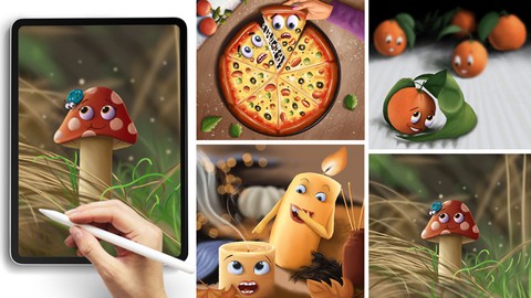 Creative Story Illustration Transform Objects Into Character