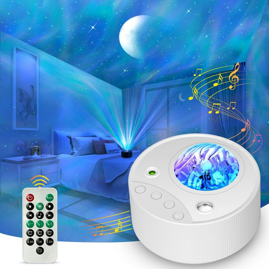 Led Starry Sky Projector, 3 in 1 Aurora Galaxy Projector with White Noise, Remote Control, Timer, for Holidays Easter Christmas Gift or Halloween