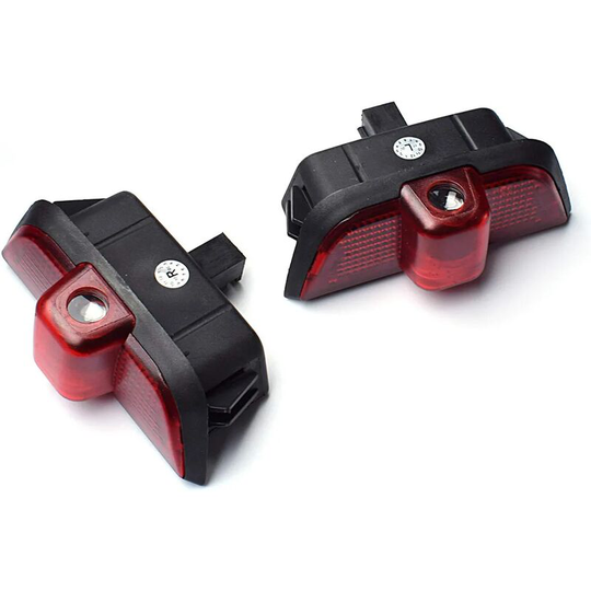 2 Pcs Car Logo Projection LED Projector Door Ghost Shadow Light Lamp for welcome light (For 2MG204)