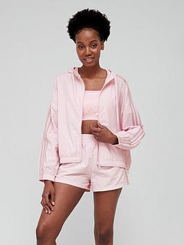 adidas Brand Love Windbreaker - Light Pink, Light Pink, Size Xs, Women