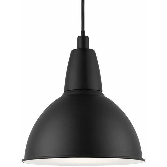 Nordlux Trude Dome Pendant Ceiling Light Black, E27