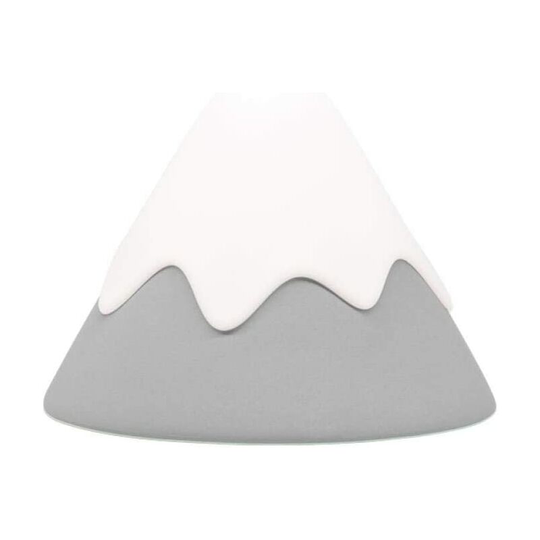 Aougo - Night Light Snow Mountain Led Silicone Night Lamp For Kids-Light Gray
