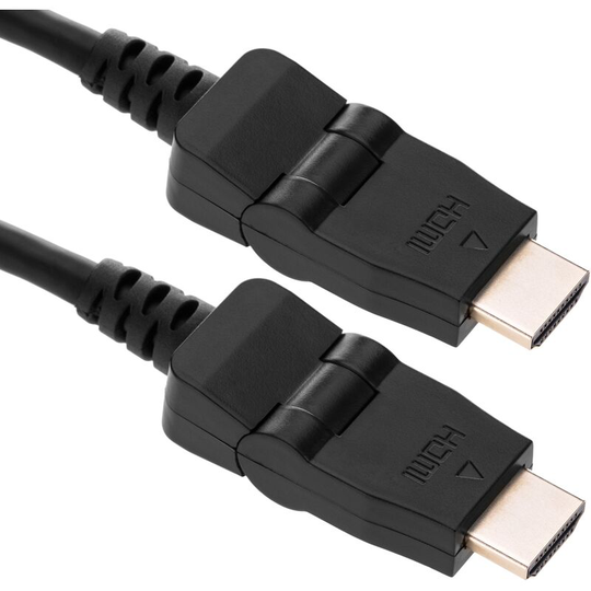 Bematik - hdmi-a Male to hdmi-a 2 m male 180 degree rotation
