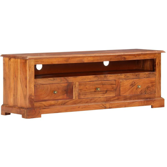 Vidaxl - tv Cabinet 120x30x40 cm Solid Acacia Wood Brown