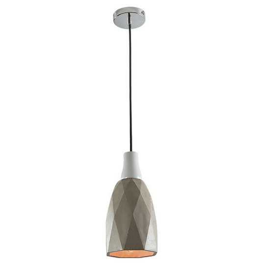 Larissa Naousa Dome Ceiling Pendant Light 1x E27 Concrete