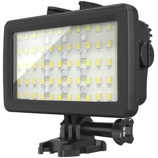 Asupermall - Andoer SL-20 Waterproof rgb Fill Light led Video Light 8 Lighting Modes CRI95+ Dimmable IPX8 Underwater 40M Built-in Rechargeable