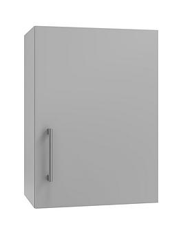 Manor Interiors Genoa Light Grey Wall Unit 500Mm (Right Hand Hinged)