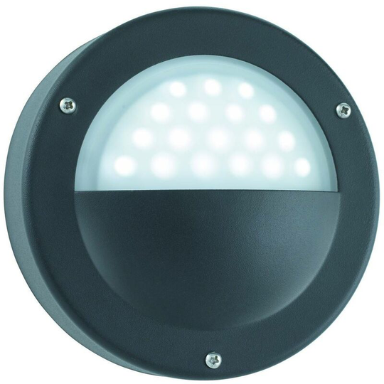 Searchlight Lighting - Searchlight Outdoor - led Outdoor Garden Wall Light Black IP44