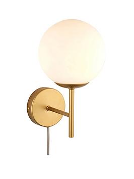 Alyssa Plug In Wall Light