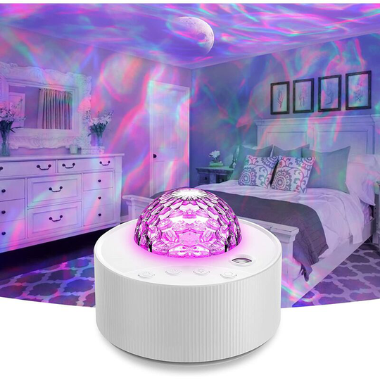 Flkwoh - led Galaxy Star Sky Projector, Star Sky Ceiling Projector with 13 Soft Lights + 5 Brightness, Galaxy Projector for Casual/Bedroom/Dinner