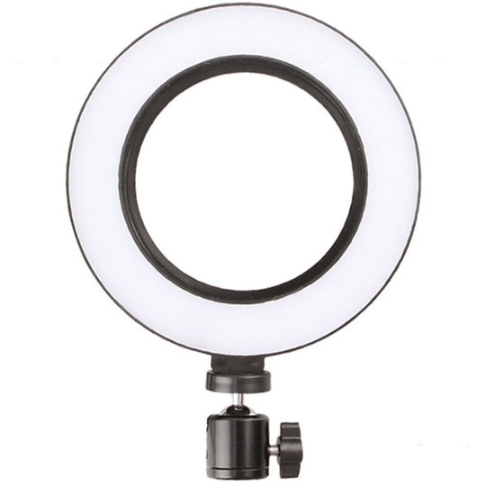 Asupermall - 160MM led Ring Light Fill Light Photography led Selfie Light Dimmable Camera Phone Lamp usb Powered for Live Stream/Makeup,Black£-16cm