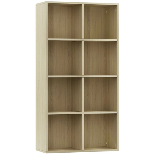 Vidaxl - Book Cabinet/Sideboard Sonoma Oak 66x30x130 cm Engineered Wood Brown