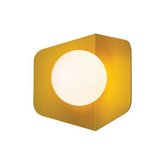 Larissa Nesebar Wall Light With Opal Glass 1x G9 Max 7W Yellow