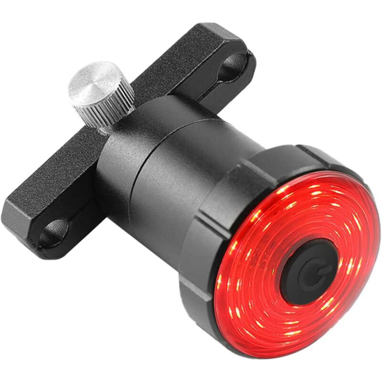Aougo - Bike Tail Light Bike Rear Light Rechargeable Bike Taillight Smart Bike Taillights Saddle Mount Brake Sensing Bike Rear led Road Bike