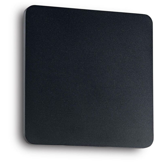 Ideal Lux Lighting - Ideal Lux Cover - led 1 Light Wall Light Black