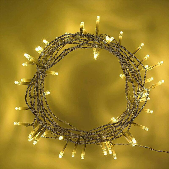 Marketplace Categories/Home/Home Décor/Christmas/Christmas String Lights 200377-LED-BATTERY-LIGHTS-WARM-WHITE-40 - Yellow